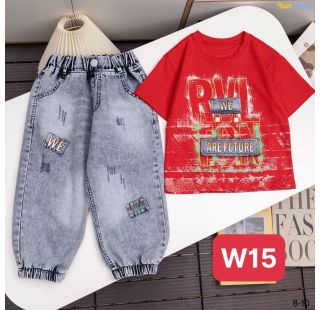 SET JEAN QUẦN DÀI BT W15